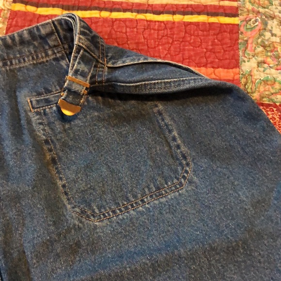 Denim skirt, Vintage Reflect Jeans, Size 16 - Picture 4 of 4